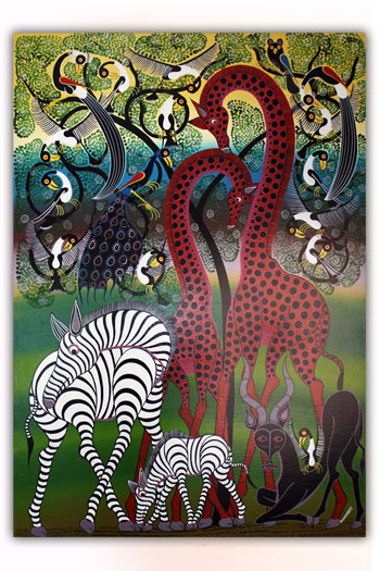 Tinga Tinga paintings for sale Tinga Tinga paintings for sale
